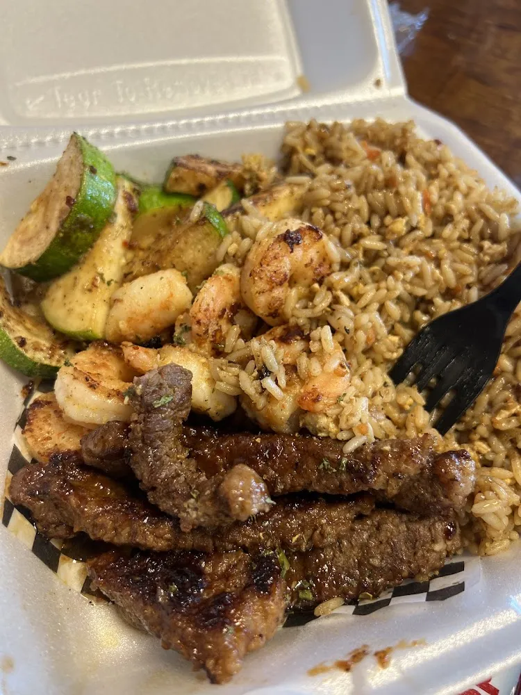 Steak or Shrimp Fried Rice